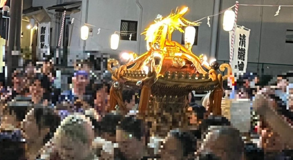 今回お世話になりました「みなみ會」も清流神社から町内に向かい盛り上がっています